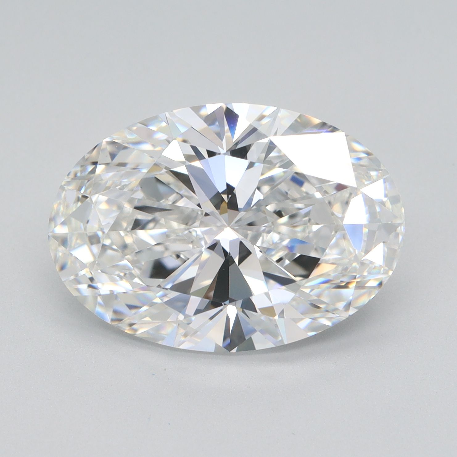 4.02 ct. oval Lab Grown Diamond front image