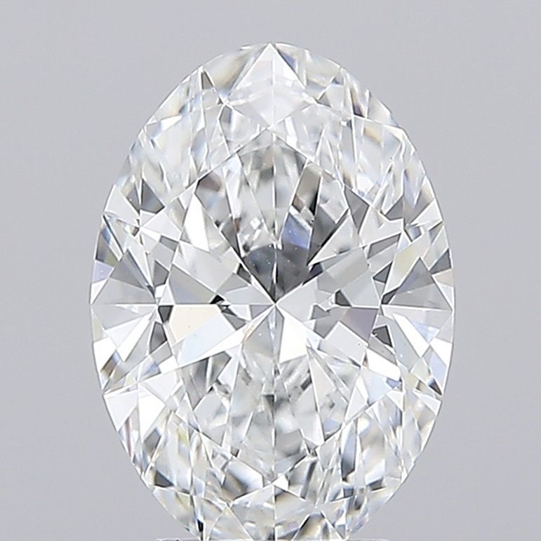 4.04 ct. oval Lab Grown Diamond front image