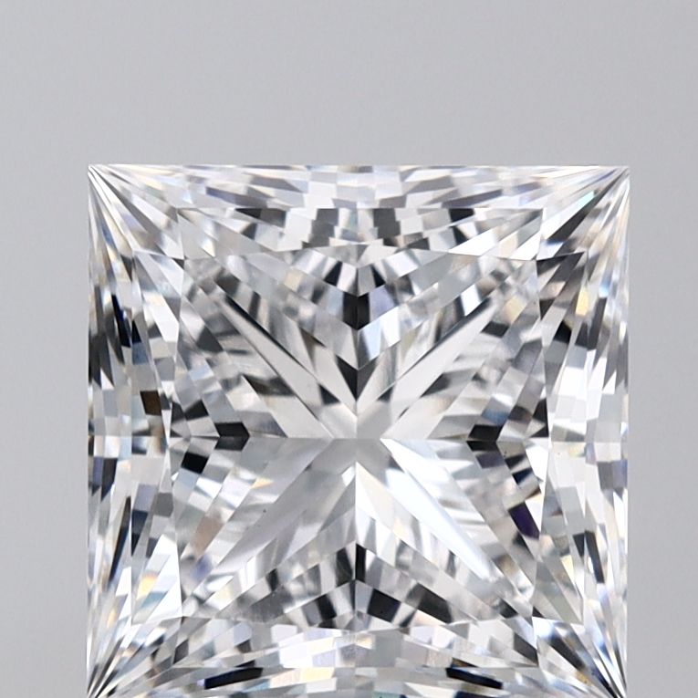 4.08 ct. princess Lab Grown Diamond front image