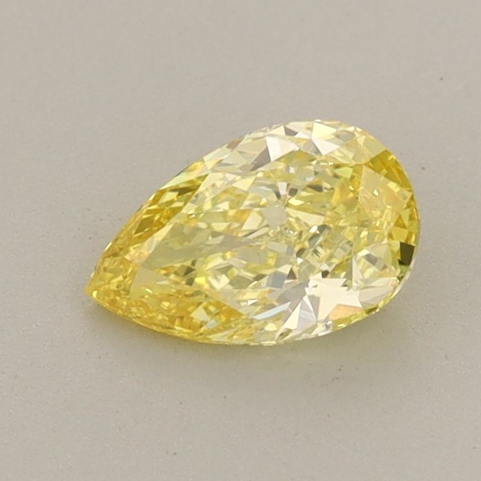 0.54 CT Fancy Intense Yellow PEAR