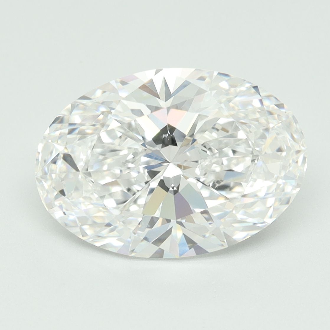 3.75 ct. oval Lab Grown Diamond front image