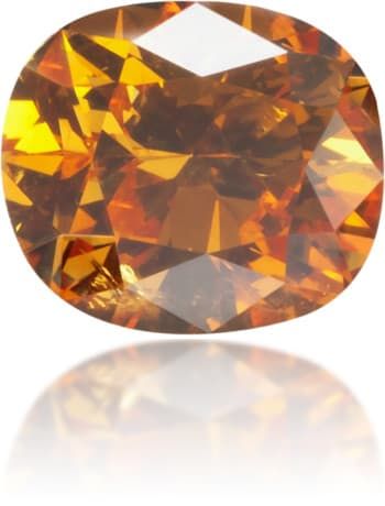 Diament 0.5 ct Fancy Deep Yellowish Orange/I1