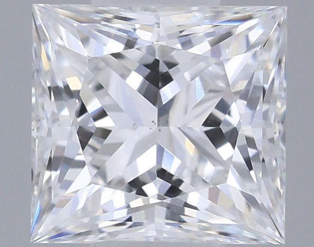 0.56 Carati E VS2 Princess Laboratorio Diamante
