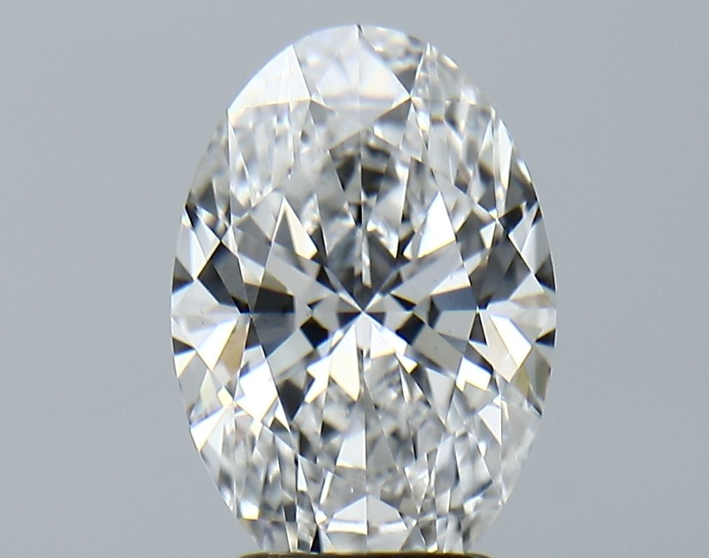 3.20 ct. oval Lab Grown Diamond front image