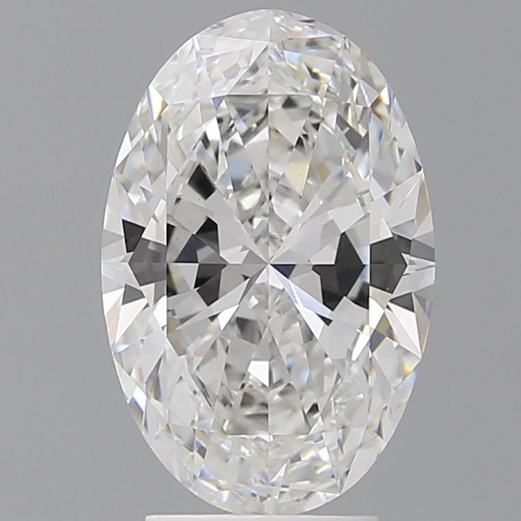 3.60 ct. oval Lab Grown Diamond front image