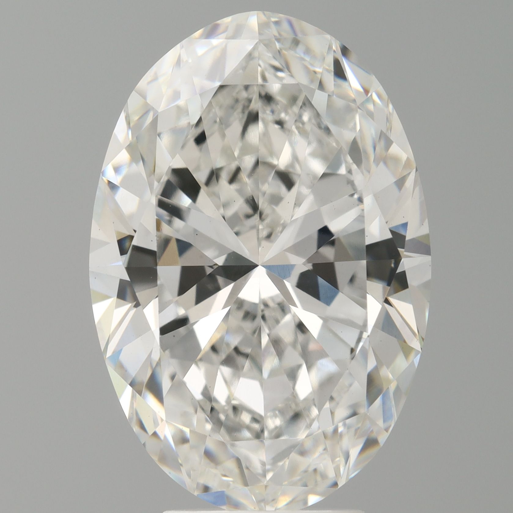 6.03 ct. oval Lab Grown Diamond front image