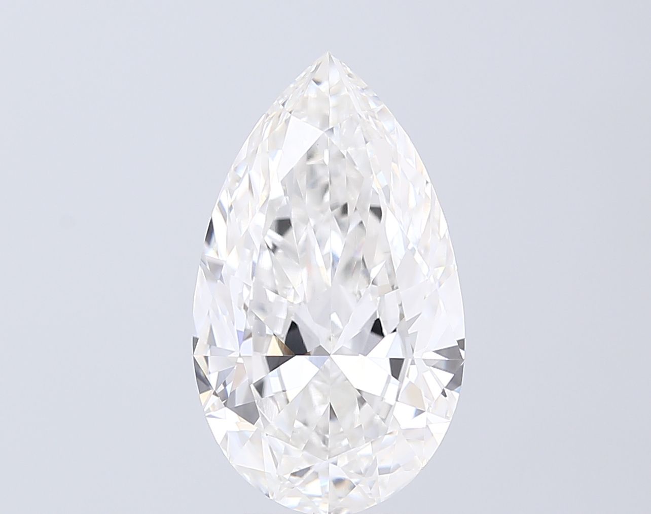 5.54 ct. pear Lab Grown Diamond front image