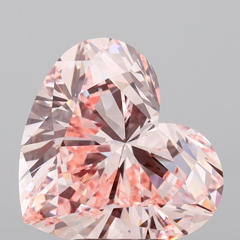 4.38 ct. heart Lab Grown Diamond front image