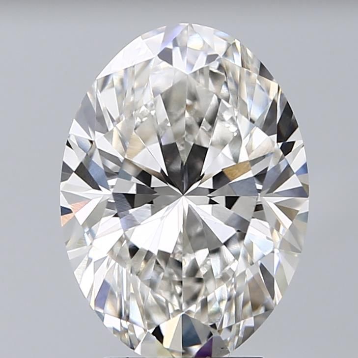 4.14 ct. oval Lab Grown Diamond front image
