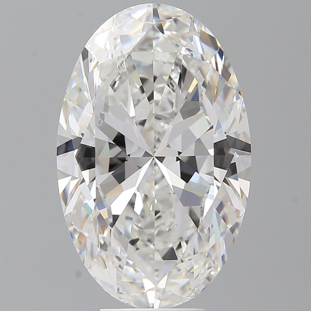 8.01 ct. oval Lab Grown Diamond front image