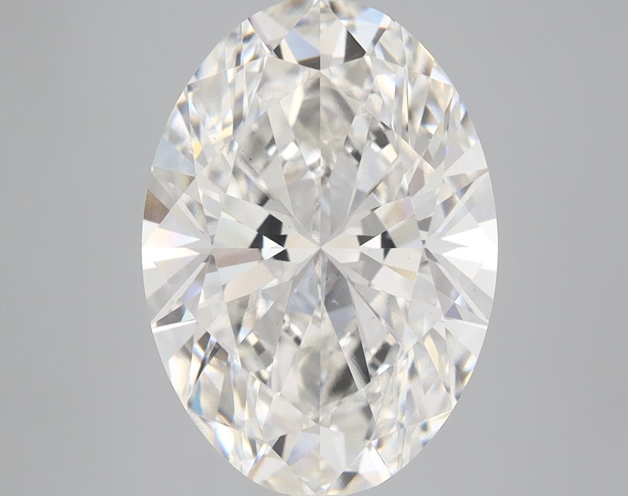 5.59 ct. oval Lab Grown Diamond front image