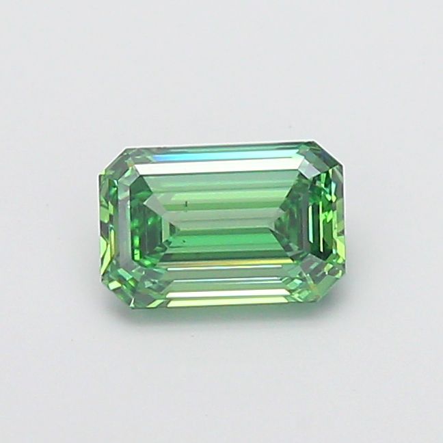 1.52 CT Fancy Vivid Green EMERALD