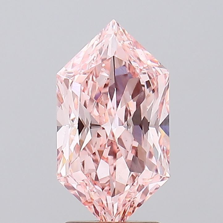 2.54 ct lab-grown Hexagonal Diamond