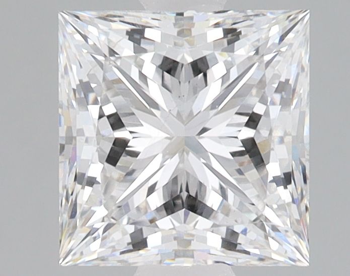 2.10 ct. princess Lab Grown Diamond front image