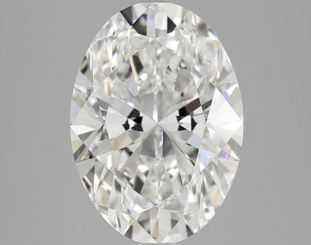 4.08 ct. oval Lab Grown Diamond front image
