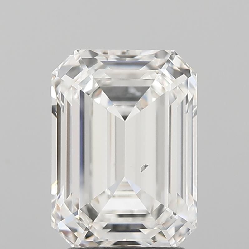 2.71 ct. emerald Lab Grown Diamond front image