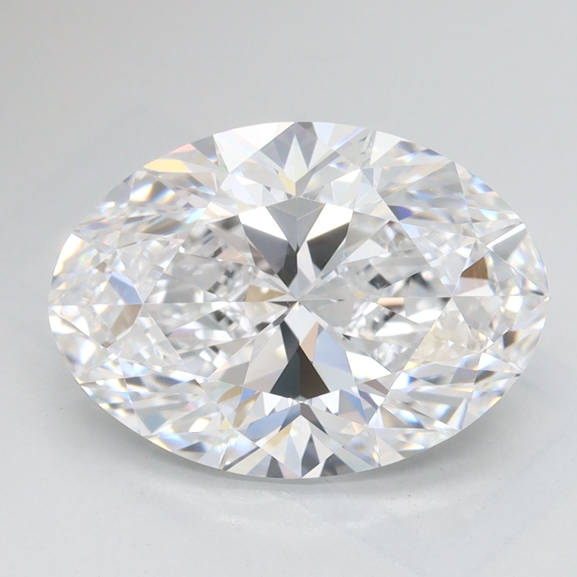 3.30 ct. oval Lab Grown Diamond front image