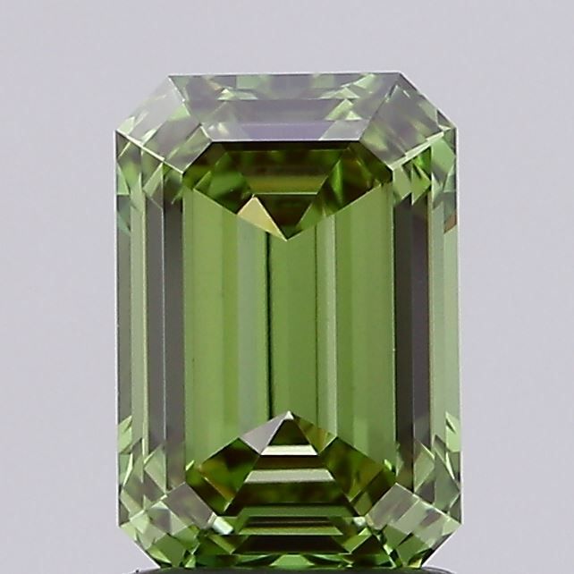 1.55 ct. emerald Lab Grown Diamond front image