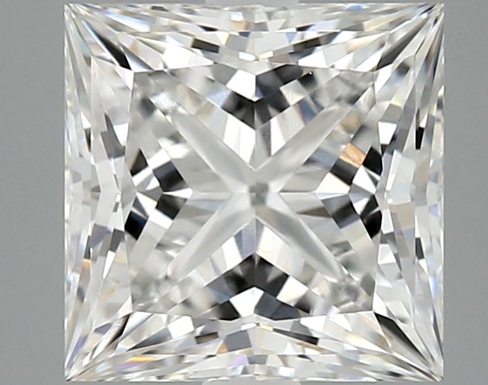 2.09 ct. princess Lab Grown Diamond front image