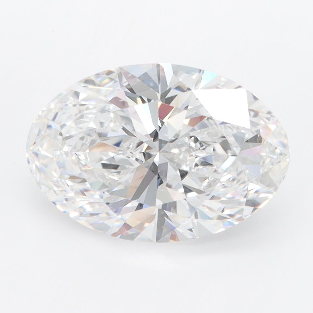 3.01 ct. oval Lab Grown Diamond front image
