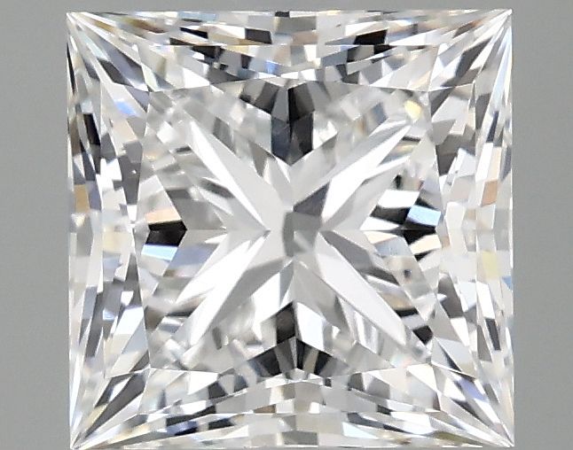 2.57 ct. princess Lab Grown Diamond front image