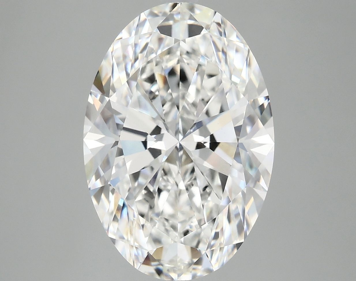 5.07 ct. oval Lab Grown Diamond front image