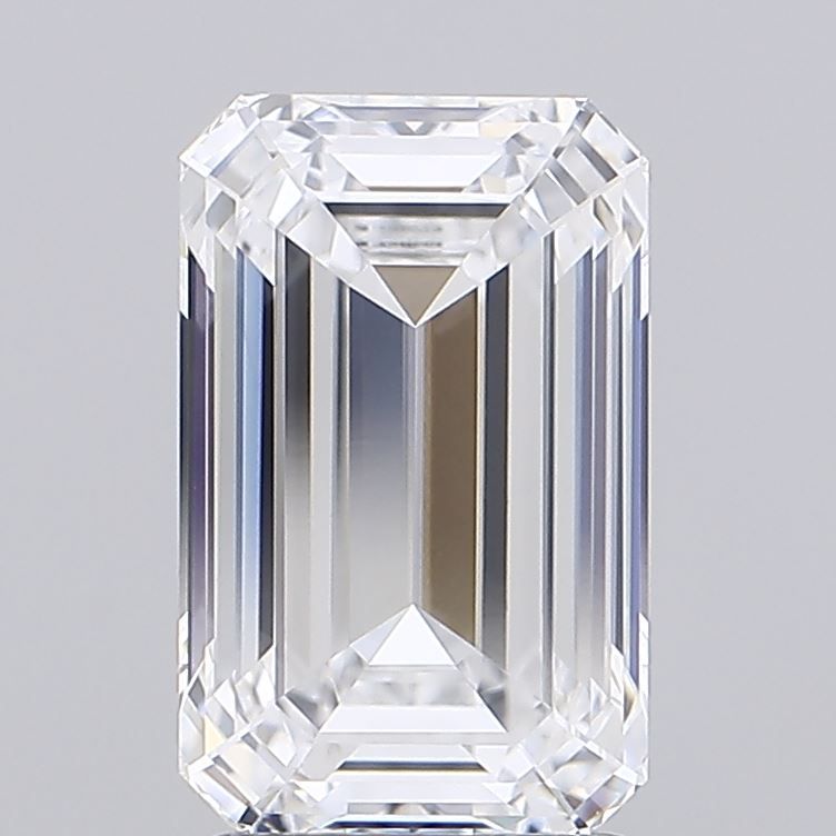 2.72 ct. emerald Lab Grown Diamond front image