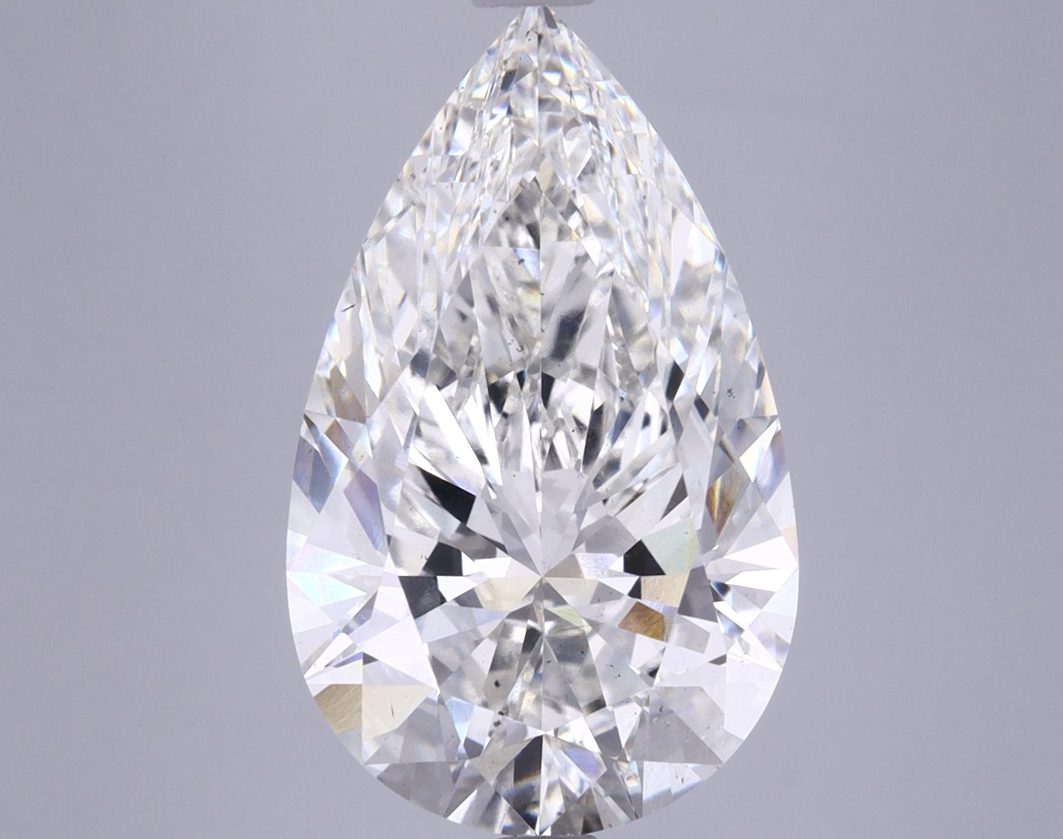 6.25 ct. pear Lab Grown Diamond front image