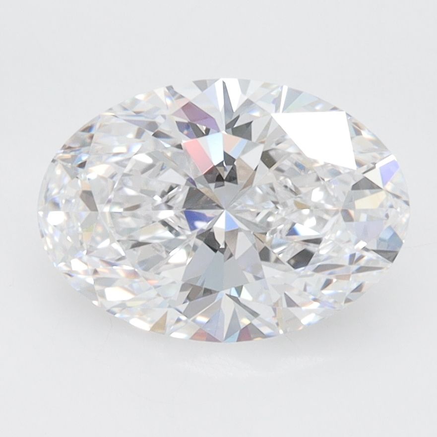 2.10 ct. oval Lab Grown Diamond front image