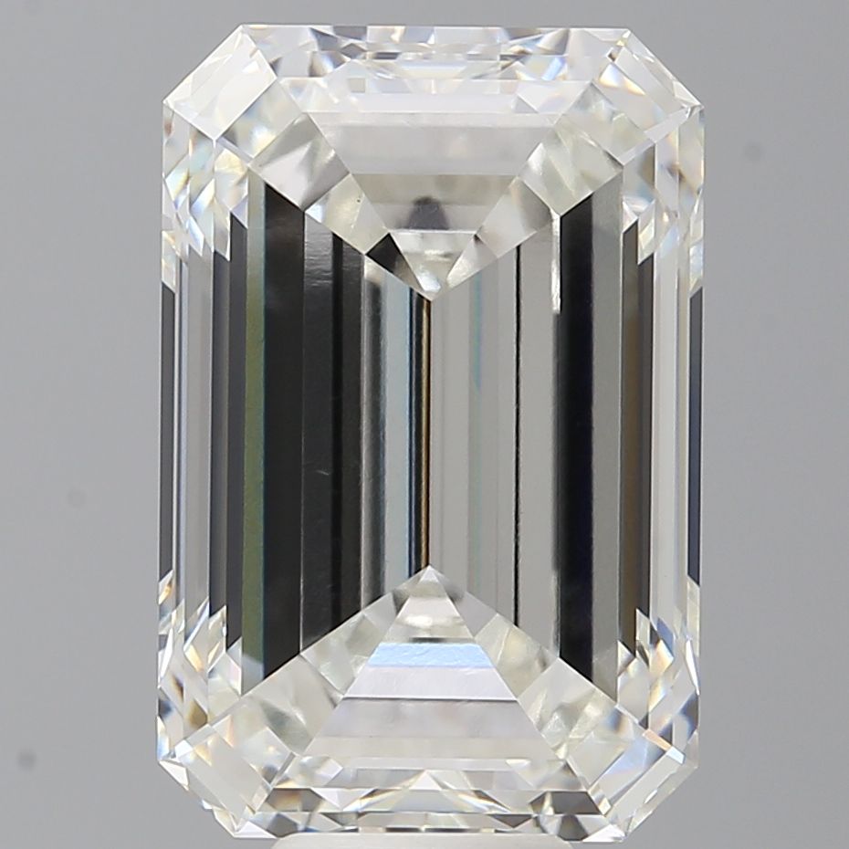 11.41 ct. emerald Lab Grown Diamond front image