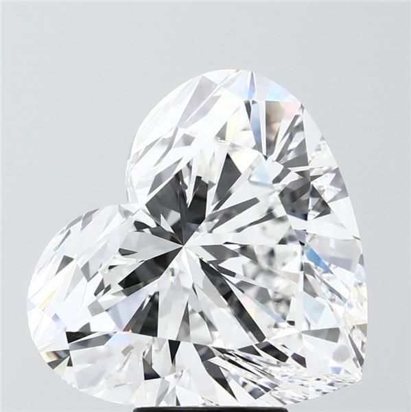 8.08 ct. heart Lab Grown Diamond front image