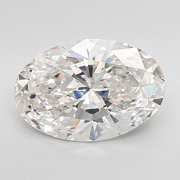 3.75 ct. oval Lab Grown Diamond front image
