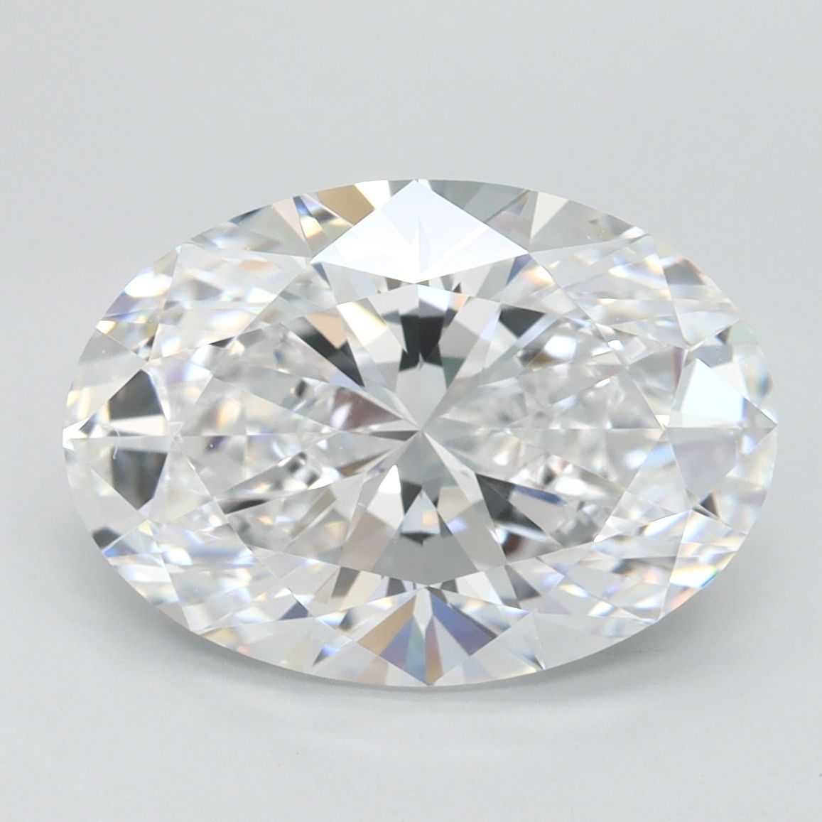3.35 ct. oval Lab Grown Diamond front image