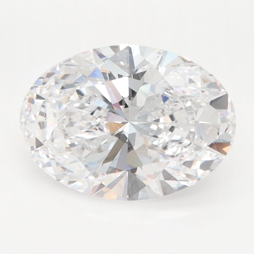 3.03 ct. oval Lab Grown Diamond front image