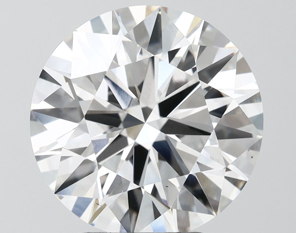 6.27 ct. round Lab Grown Diamond front image