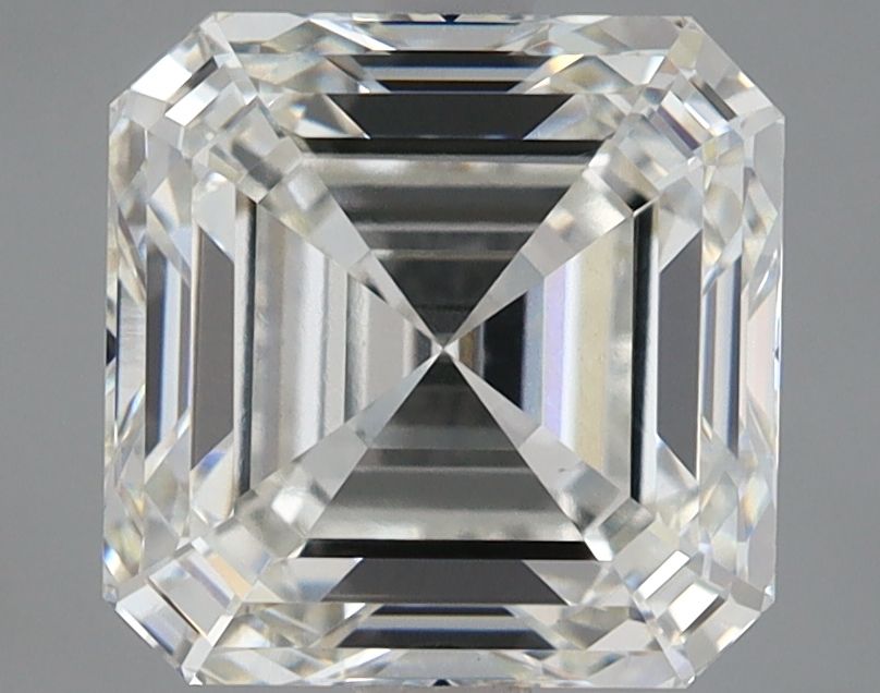 3.67 ct Square Emerald diamond