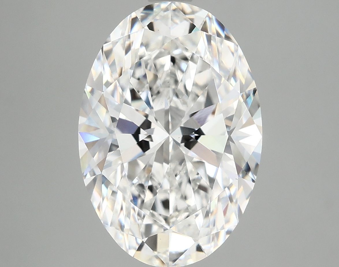 5.09 ct. oval Lab Grown Diamond front image