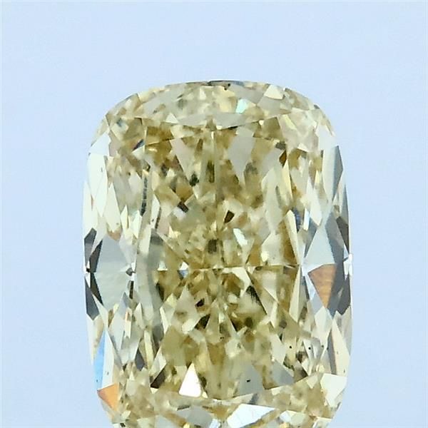 1.53 CT Fancy Yellow CUSHION MODIFIED