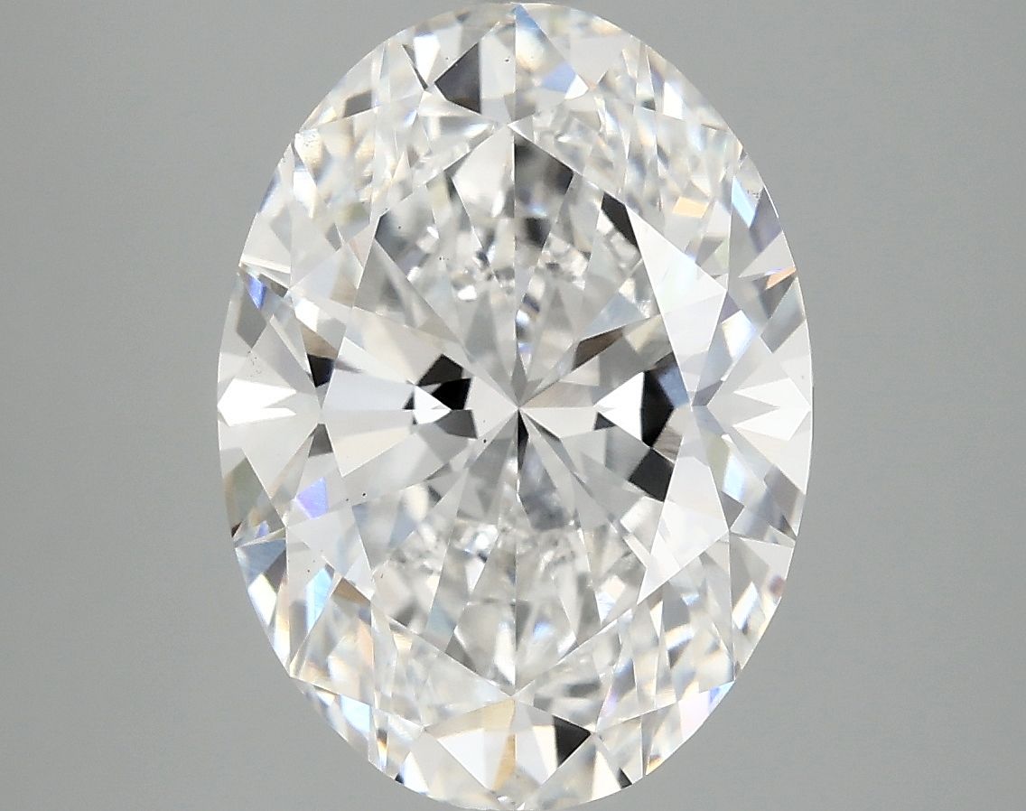 4.10 ct. oval Lab Grown Diamond front image
