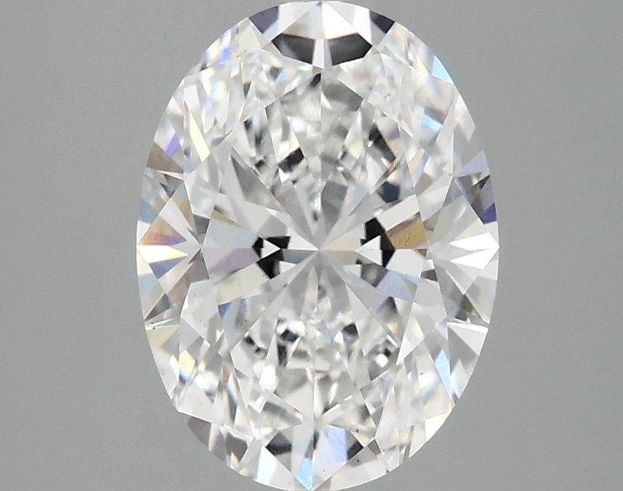 2.50 ct. oval Lab Grown Diamond front image
