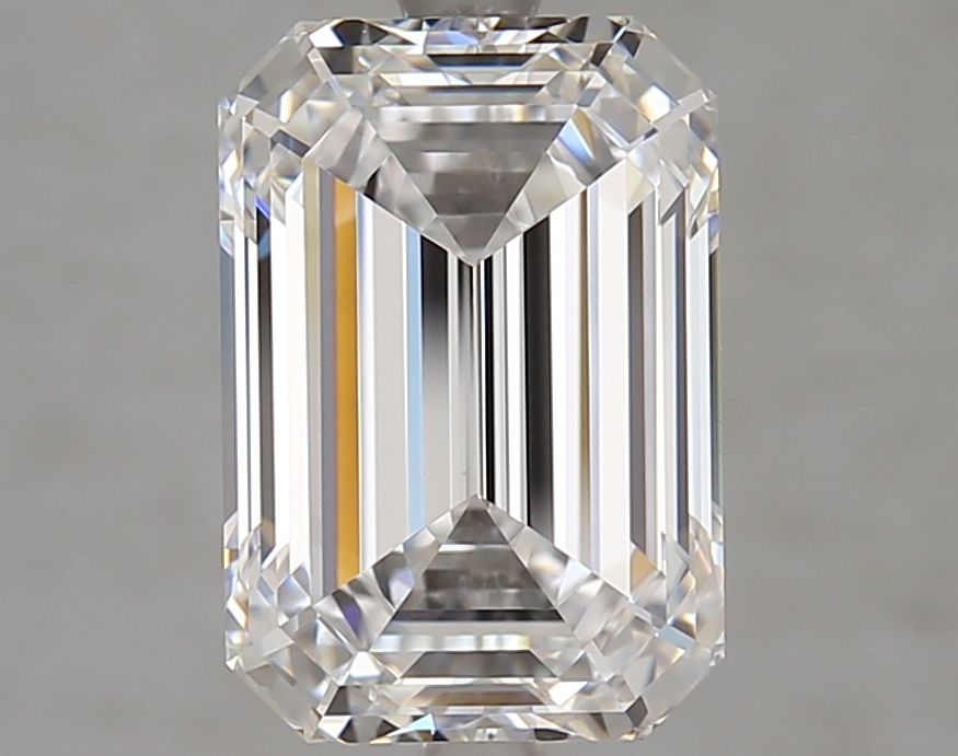 Diamant Émeraude 4.04 ct - Couleur D - Pureté VVS1