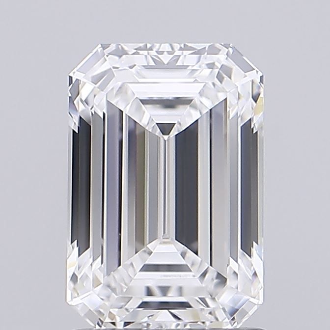1.61 ct. emerald Lab Grown Diamond front image