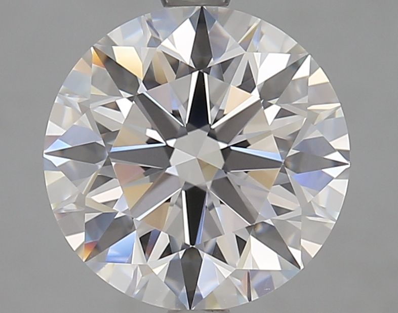 Diamant Rond 3.68 ct - Couleur D - Pureté VVS1