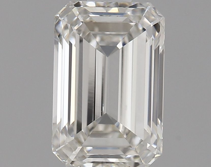 1.28 ct. emerald Lab Grown Diamond front image