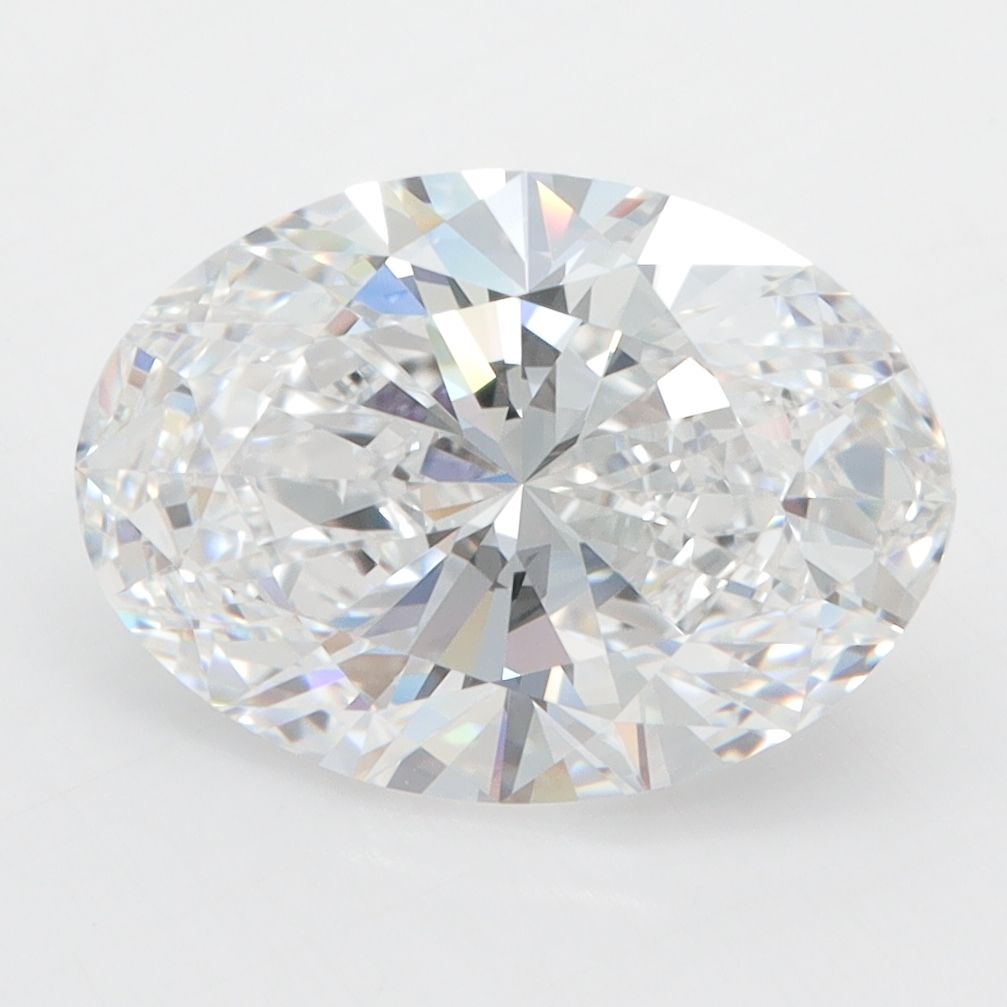 3.58 ct. oval Lab Grown Diamond front image