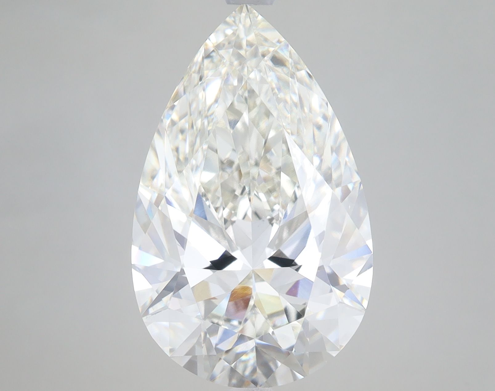 7.04 ct. pear Lab Grown Diamond front image