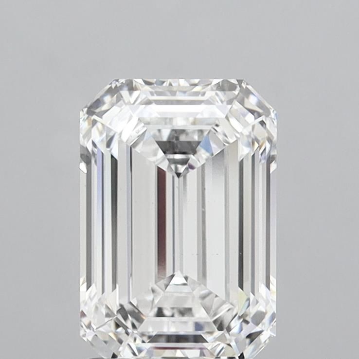 2.57 ct. emerald Lab Grown Diamond front image