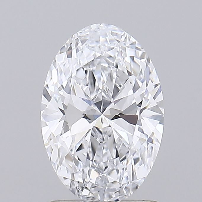 1.22 ct. oval Lab Grown Diamond front image
