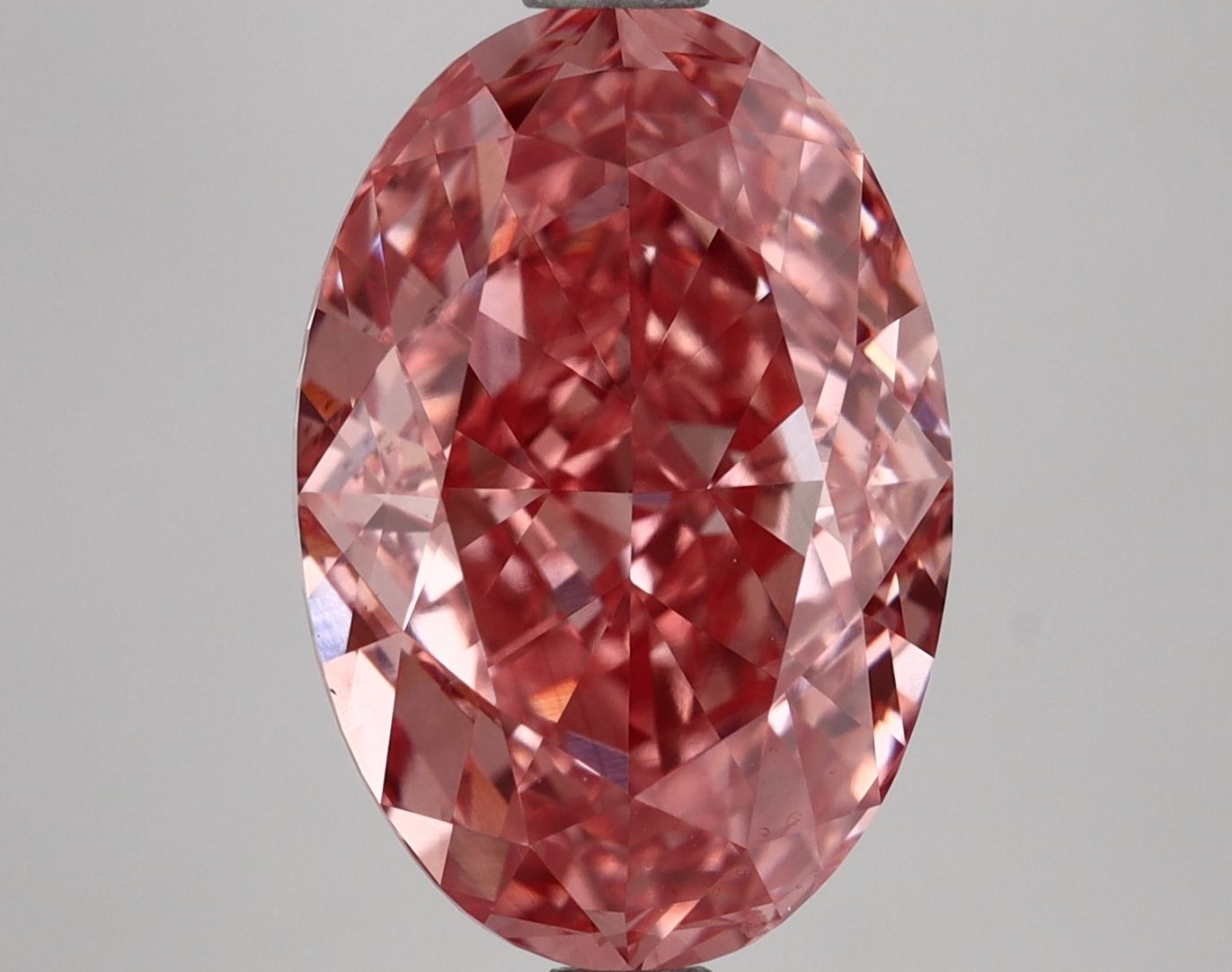 4.00 ct. oval Lab Grown Diamond front image