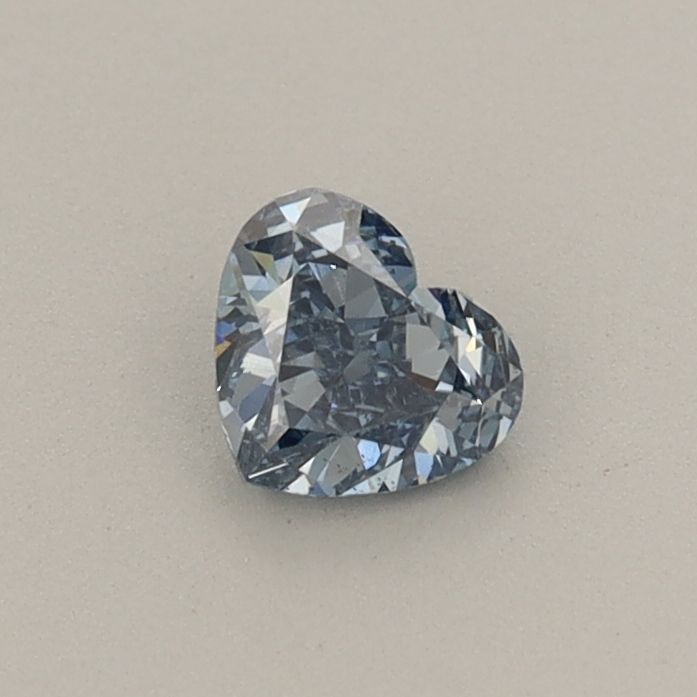 0.31 CT Fancy Vivid Blue HEART
